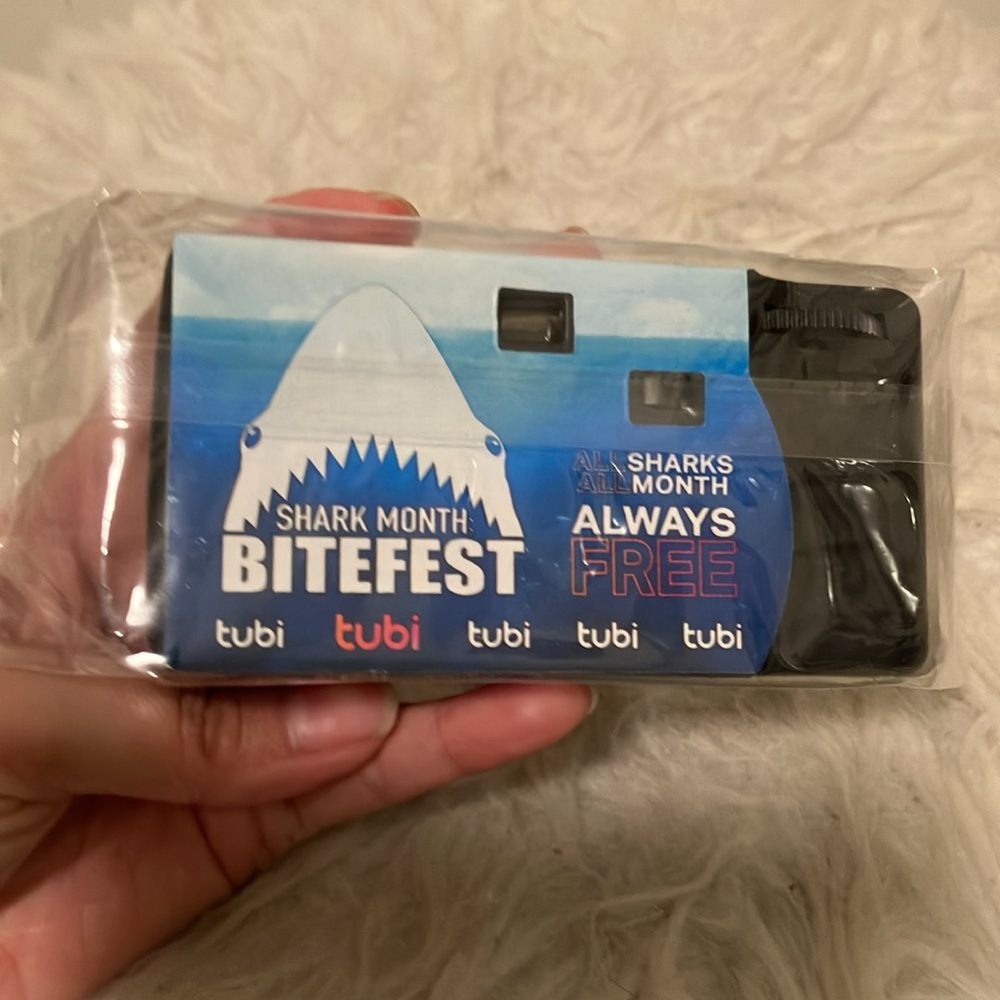 Kodak Disposable Film Camera Featured in Shark Month Bitefest 2021 TUBI NWT